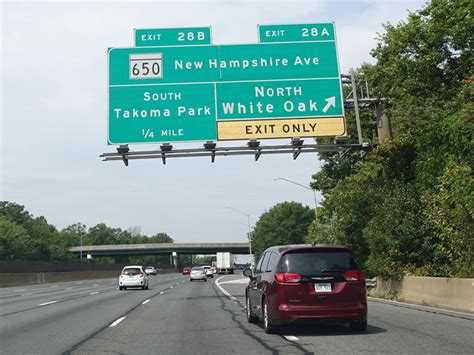 east coast roads interstate  capital beltway map