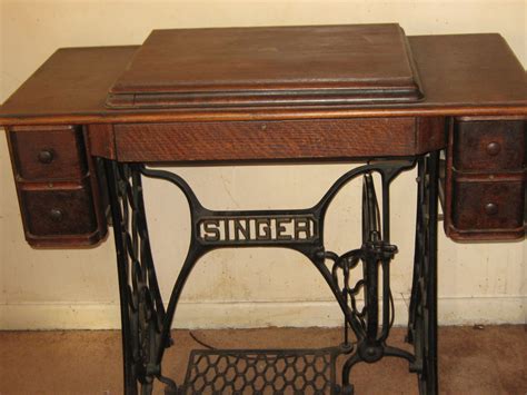 Antique Singer Sewing Machine Table | Bunk Beds And Loft Beds