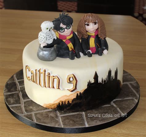 A Harry Potter Themed Cake On A Table