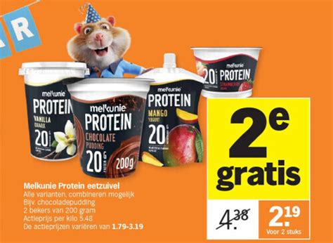 Melkunie Protein Eetzuivel Promotie Bij Albert Heijn