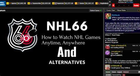 Nhl66 How To Watch Nhl Games Anytime Anywhere Toi