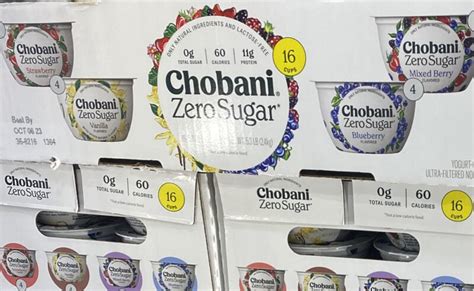 Costco Hot Deal On Chobani Zero Sugar Greek Yogurt Off