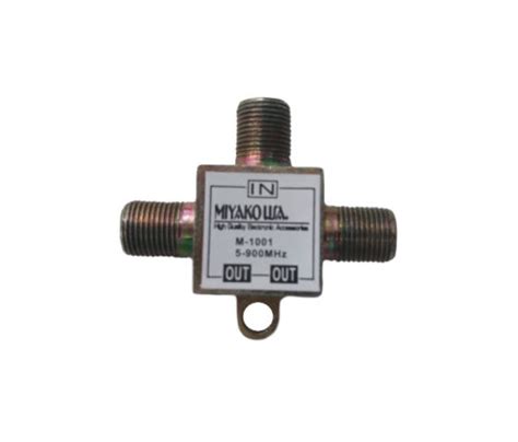 Splitter De Salidas Para Cable Coaxial Electroma