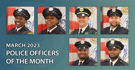 March 2023 Police Officers Of The Month The Cleveland Police Foundation