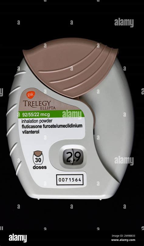 Trelegy Ellipt With Fluticasone Furoate Umeclididinium Vilanterol For