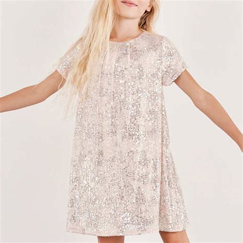 Silver Star Sequined Dress Brandalley