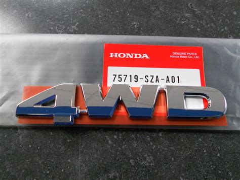 Genuine Honda Cr V Element Pilot Ridgeline Wd Emblem New Oem