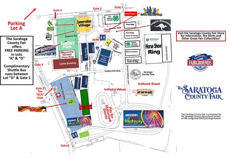 Fair Map - The Saratoga County Fair