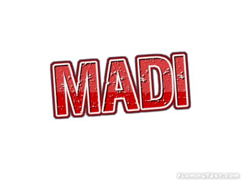 Madi Logo Free Name Design Tool From Flaming Text