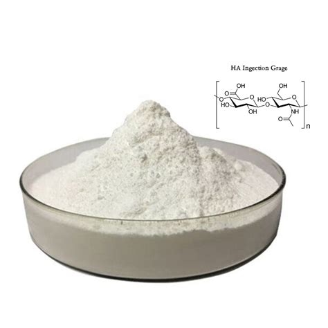 Bulk Hyaluronic Acid Raw Material Low Molecular Weight Pure Sodium