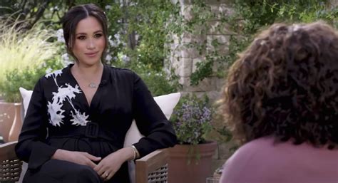 MEGHAN MARKLE and Prince Harry on Interview with Oprah Winfrey, March ...