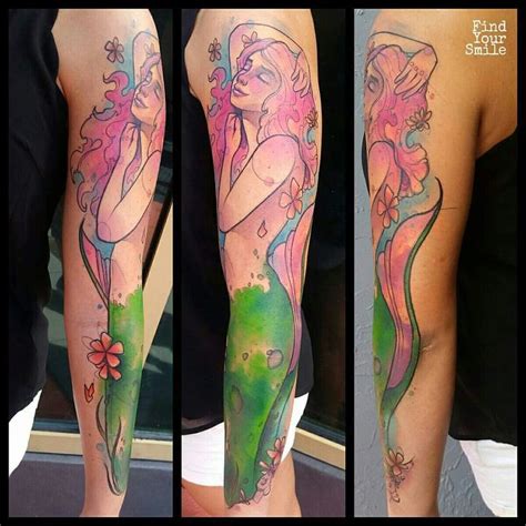 Pin By Lana Mi On Tattoosss Sleeve Tattoos Watercolor Tattoo Sleeve