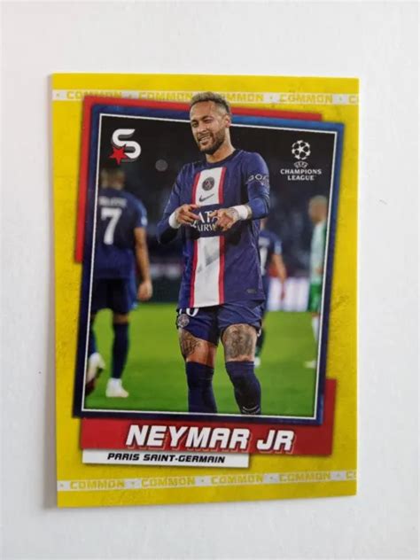 Topps Uefa Superstars 2023 Common Paris Saint Germain Neymar Jr N 136 New Eur 300 Picclick It