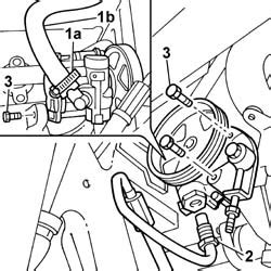 B Power Steering Pump R R For Versions With Air Conditioner