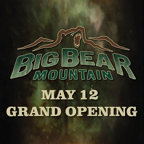 Big Bear Mountain To Open Friday May 12th At Dollywood LaughingPlace