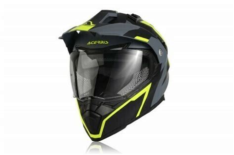 Мотошлем туристический эндуро Acerbis FLIP FS-606 Black/Grey, S ...