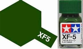 Xf Flat Green Enamel Paint Xf Tamiya Car Model Kit