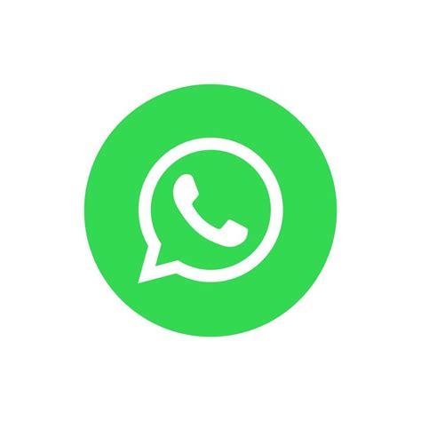 Logotipo De Whatsapp Vector De Logotipo De Icono De Whatsapp Vector