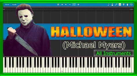 Michael Myers Halloween Theme All Instruments 43 YouTube