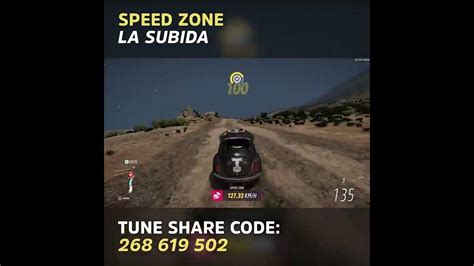 Forza Horizon 5 La Subida Speed Zone Shorts Youtube