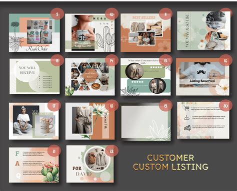 Custom Etsy Branding Shop Kit Personalized Branding Package Etsy Shop