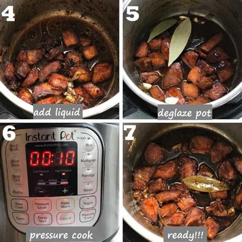 Instant Pot Pork Adobo Filipino Style With Video Foodies Terminal