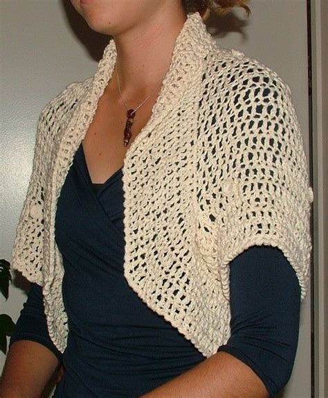 Crochet Shrug Pattern Pdf Download Easy Summer Shrug In 3 Etsy D6c