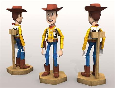 Make Toy Story Woody Paper Craft by Yourself | Gadgetsin | Woody toy ...