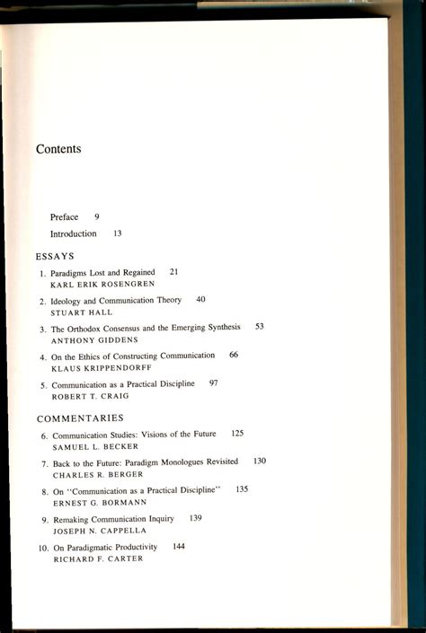 Rethinking Communication Volume 1 2 Volume 1 Paradigm Issues