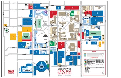 University Of Central Missouri Campus Map