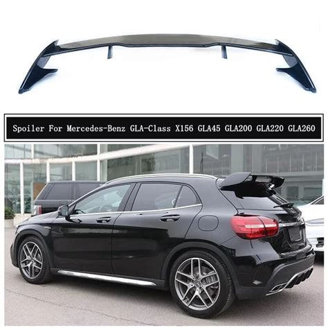 Wing Lip Spoiler For Mercedes Benz GLA Class X156 GLA45 GLA200 GLA260