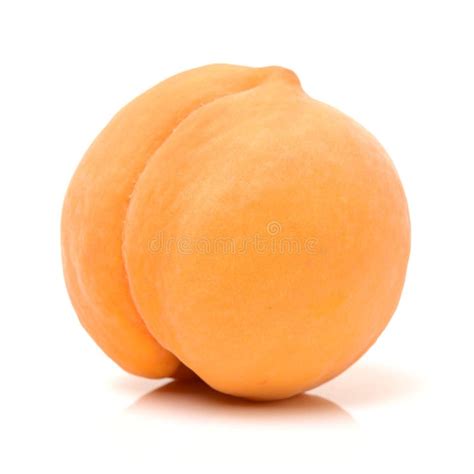 Yellow peach stock photo. Image of isolate, white, food - 103175282