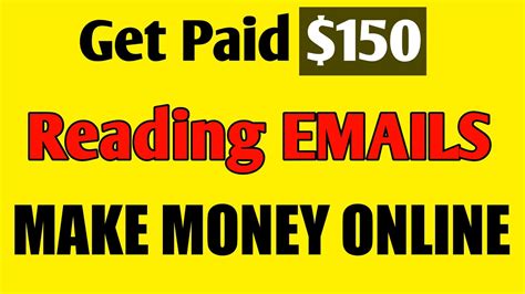 Instant Earning By Reading Emails Get Paid To Click Emails Make