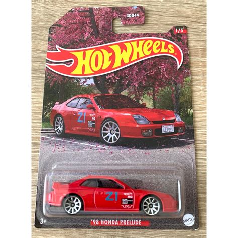 風火輪 Hot Wheels 特色系列 本田 98 HONDA PRELUDE 日系 經典 雙門跑車 蝦皮購物