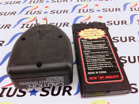 New Bright 96v Nicd Rechargeable Battery Pack And 4 Hour Charger A578200908 Surpius