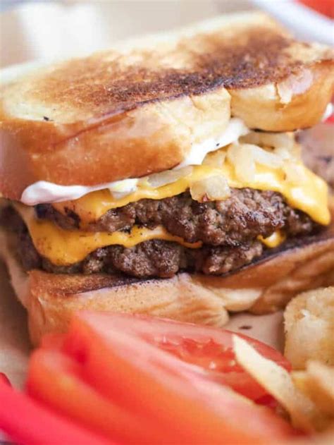 Sonic Grilled Cheese Burger Copycat The Hangry Economist