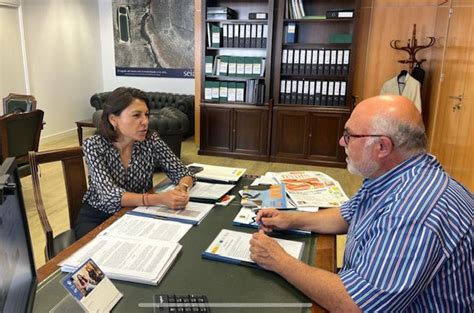 La Senadora Paloma Hern Ndez Y El Presidente De Seiasa Coordinan La