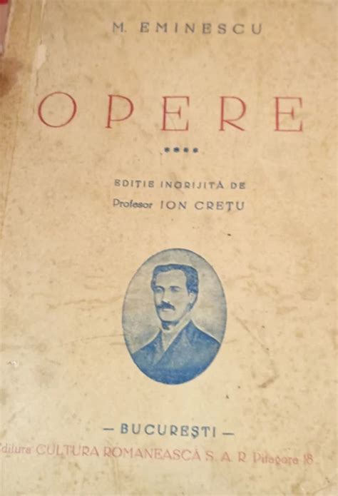 MIHAI EMINESCU OPERE EDITIA ION CRETU VOLUMELE 2 3 4 Okazii Ro