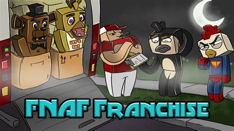 Minecraft Fnaf Pizzeria Franchise Animatronics Arrived Youtube