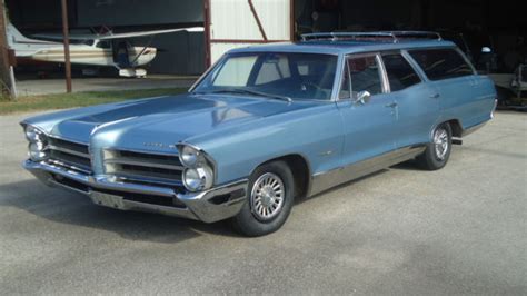 1965 Pontiac Bonneville Safari Station Wagon With 62k Original Miles