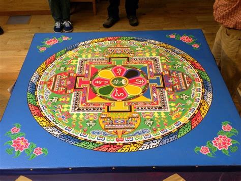 Sand Mandala The Tibetan Art Of Intricate Sand Paintings Amusing Planet