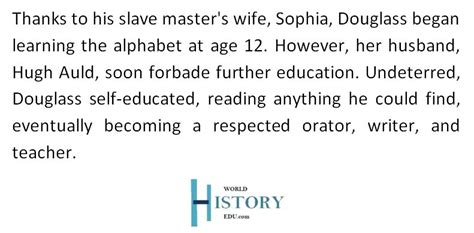 Frederick Douglass: 9 Major Achievements - World History Edu