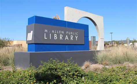 Exterior signage, Library signs, Monument signage