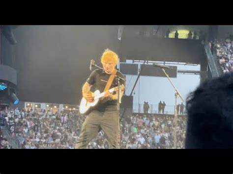 Ed Sheeran Mathematics Tour Gillette Stadium Foxborough Ma