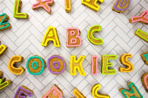 Best Baked ABC Cookies • A Subtle Revelry