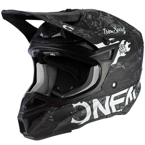 O Neal Motocross Helm Srs Polyacrylite Hr V Sam S