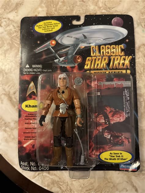 Star Trek Classic Movie Series KHAN Action Figure Playmates Wrath Of