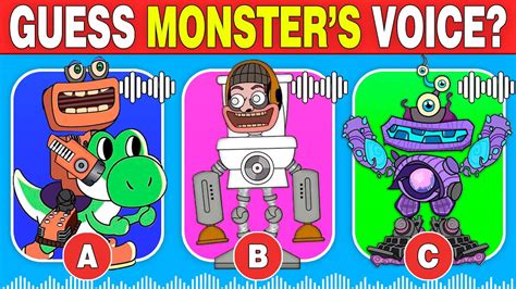 GUESS THE VOICE THE MONSTERS Skibidi Toilet But Wubbox Wubbox Ride