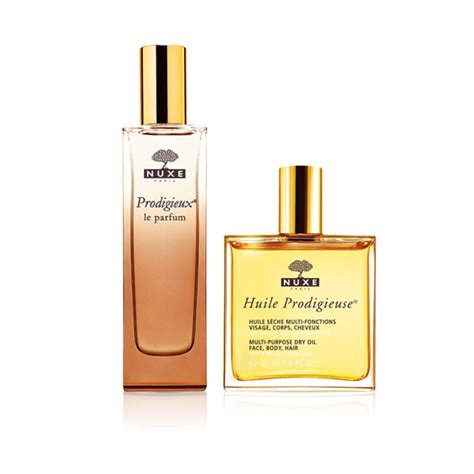 NUXE Coffret Cadeau Parfum Prodigieux 50ml Huile Prodigieuse 50ml