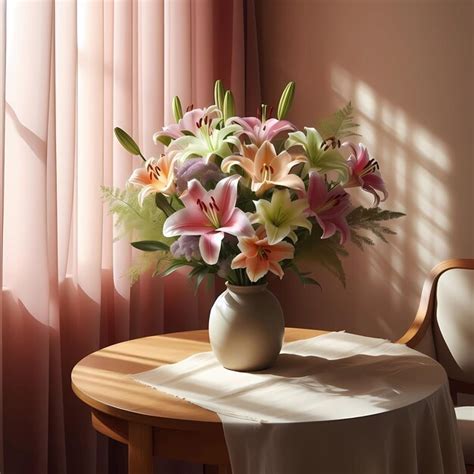 Premium Photo | Spring flower arrangement